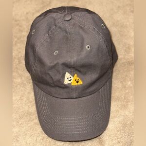 Gray Baseball Cap with chip Embroidery
